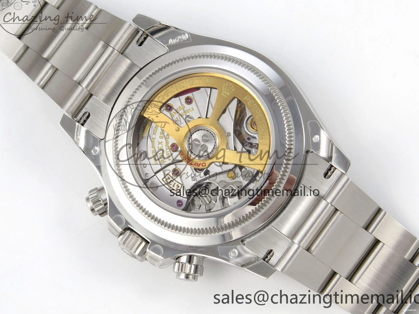 on SH4132 1:1 126529 THBF Daytona Edition Le Mans Best SS Bracelet 904L 0521